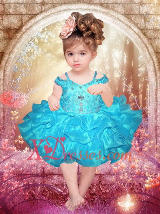 Simple Fuchsia Ball Gown Sleeveless Short Little Girl Dresses