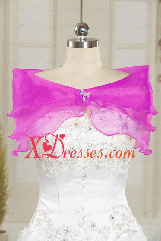 Custom Made Sweetheart Sweep Train Beading and Ruffles Quinceanera Dress