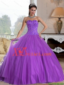 2021 Unique Sweetheart Ball Gown Quinceanera Dresses with Beading