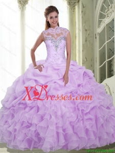 Unique Beading and Ruffles Sweetheart Quinceanera Dresses for 2021