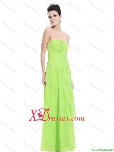 New Arrivals Strapless Beaded Prom Dresses in Spring Green