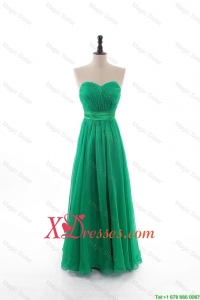 Cheap Spring Empire Sweetheart Prom Dresses with Belt