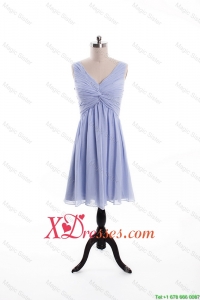 Beautiful Ruching and Beading Lavender Short Prom Dresses Beautiful Ruching and Beading Lavender Short Prom Dresses