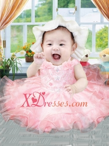 2021 Popular Off the Shoulder Little Girl Dress with Beading