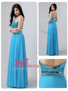 Cheap New Style Empire Beading and Sequins Prom Dresses for Summer