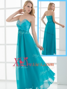 Cheap New Style Empire Sweetheart Beading Prom Dresses