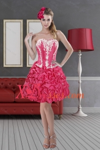 New Style Sweetheart 2021 Pretty Prom Dresses with Pick Ups and Embroidery