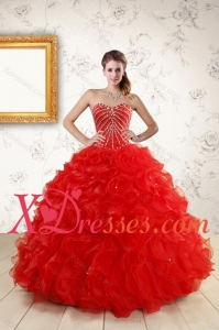 2021 Best Quinceanera Dresses With Beading and Ruffles