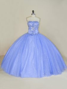 Sleeveless Lace Up Floor Length Beading and Sequins Quinceanera Dresses