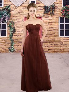 New Arrival Sleeveless Ruching Zipper Dama Dress