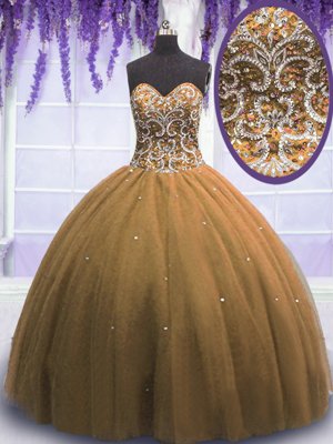 Free and Easy Turquoise Quinceanera Gown Military Ball and Sweet 16 and Quinceanera and For with Beading Sweetheart Sleeveless Lace Up