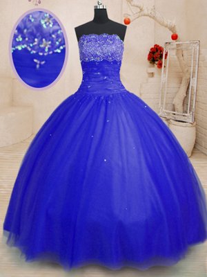 Black And Purple Sleeveless Beading and Ruffles Floor Length Quinceanera Gown