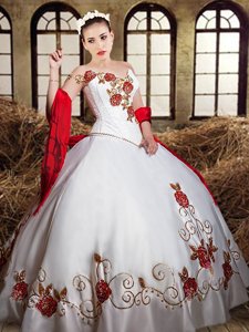 Spectacular One Shoulder Sleeveless Beading and Embroidery Lace Up Sweet 16 Dress